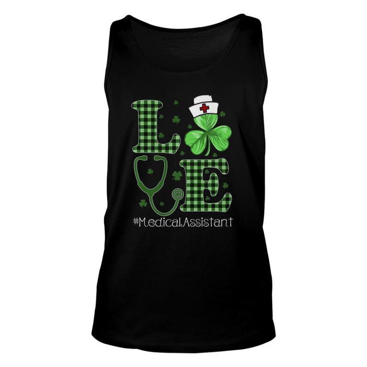 StPatrick's Day Nurse And Medical Assistant Unisex Tank Top