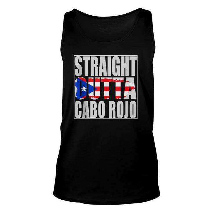 Straight Outta Cabo Rojo Puerto Rico  Unisex Tank Top