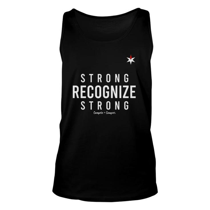 Strong Recognize Strong Chicago Top Team  Unisex Tank Top