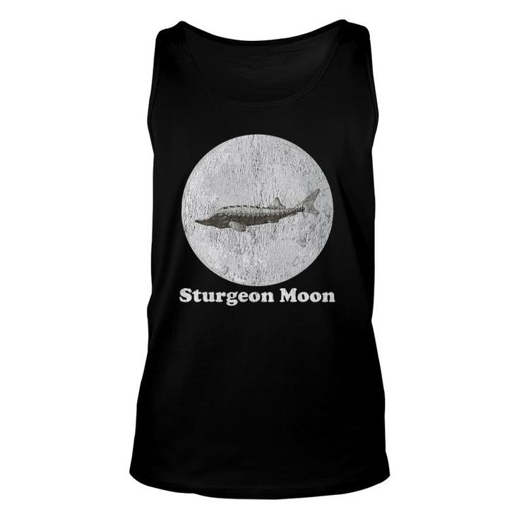 Sturgeon Moon Astrology Full Moon Space Science Moon Phase Unisex Tank Top