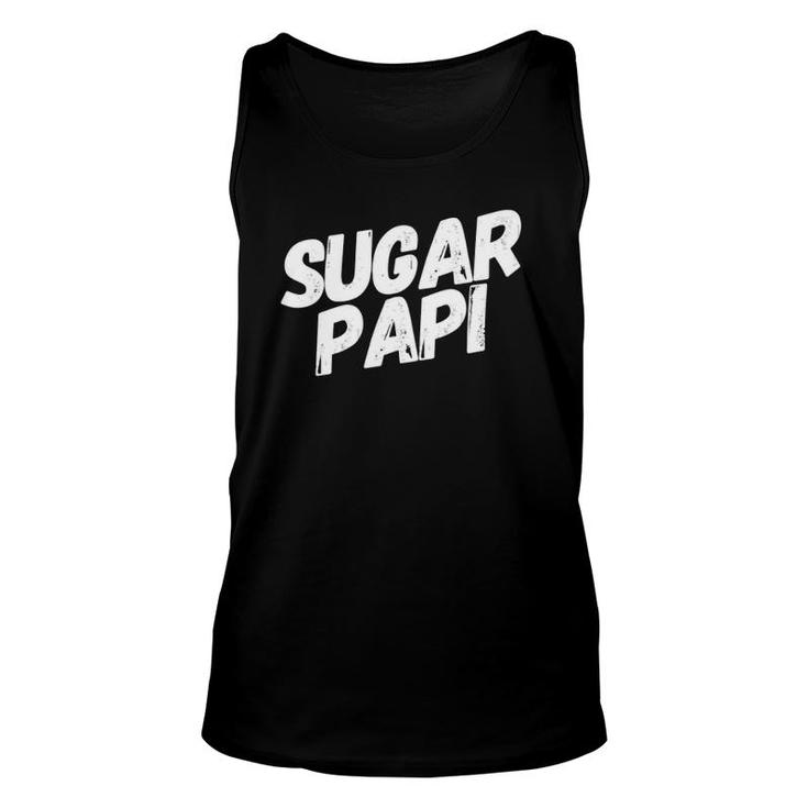 Sugar Papi  Father's Day Unisex Tank Top