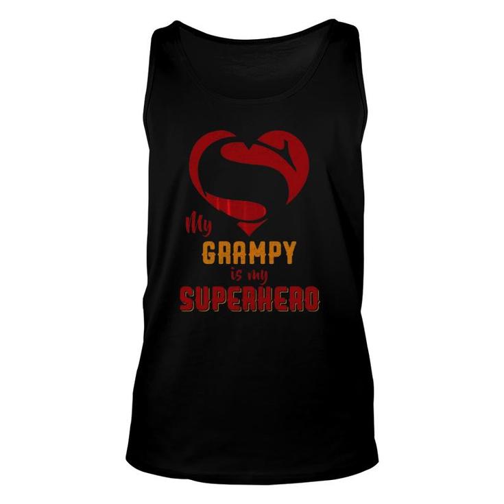 Super Grampy Superhero Grampy Gift Mother Father Day Unisex Tank Top