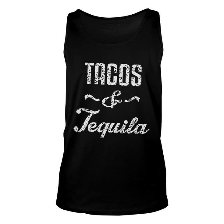 Tacos And Tequila Unisex Tank Top