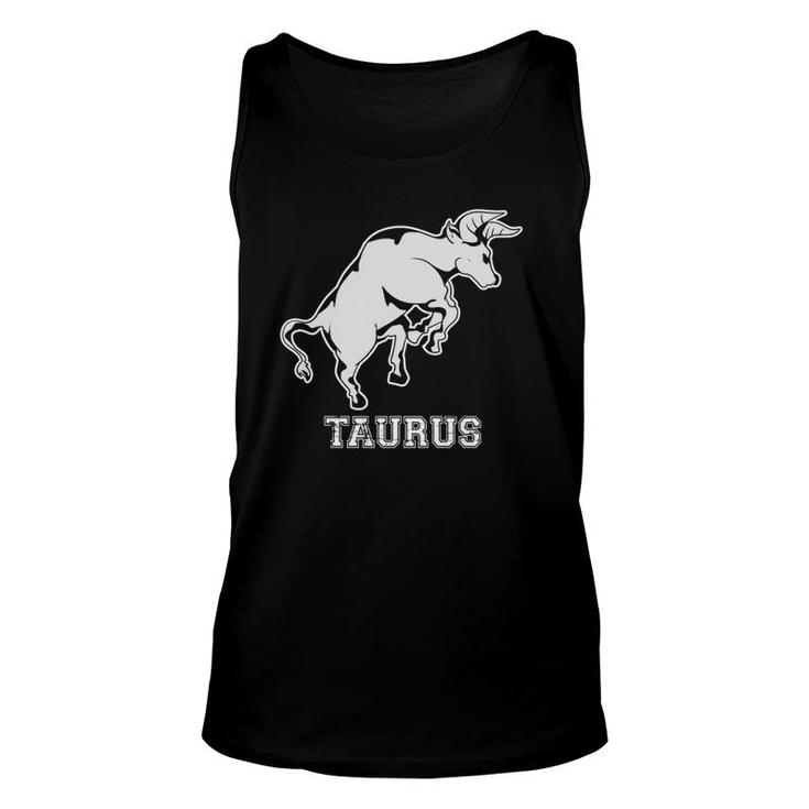 Taurus Zodiac Design Gift Unisex Tank Top