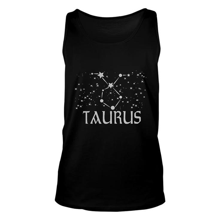 Taurus Zodiac Star Unisex Tank Top