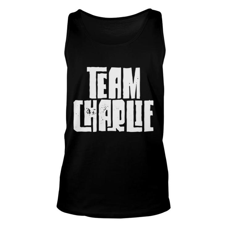 Team Charlie Son Dad Husband Grandson Sports Family Group Unisex Tank Top