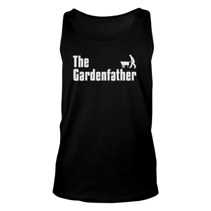 The Gardenfather Gardening Garden Fathers Day Unisex Tank Top