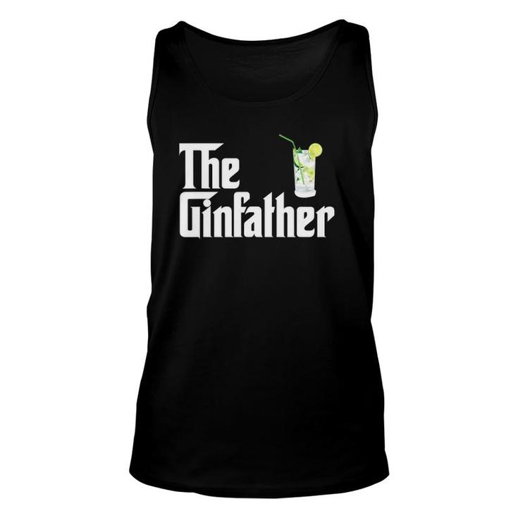 The Gin Father  Funny Gin And Tonic Gifts Unisex Tank Top