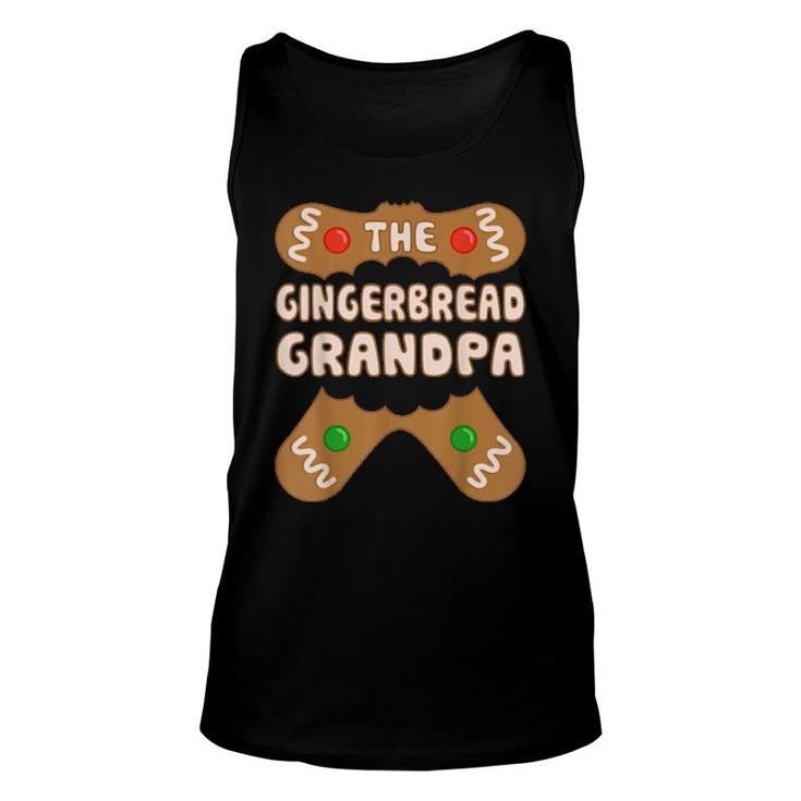 The Gingerbread Grandpa, Family Matching Group Christmas  Unisex Tank Top