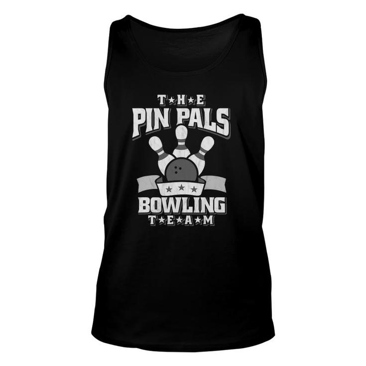 The Pin Pals Bowling Team Unisex Tank Top