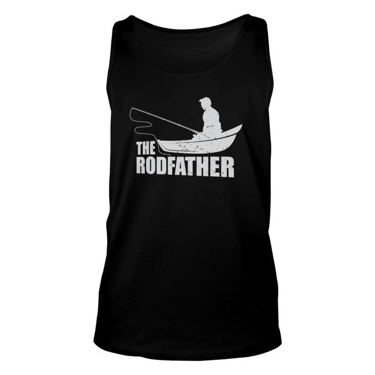 The Rodfather Nature Lover And Fisher Unisex Tank Top