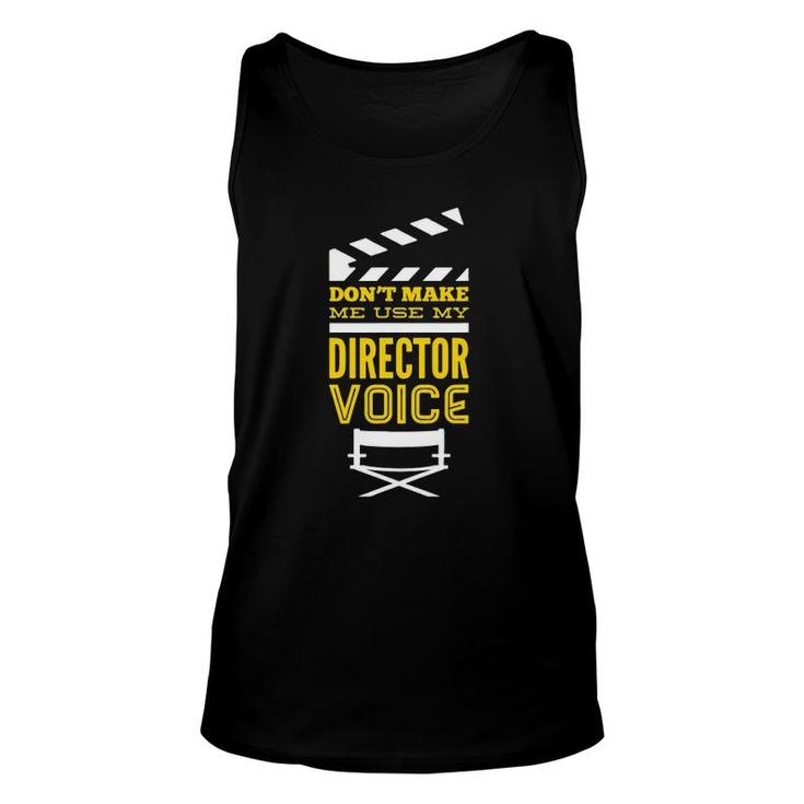 Theater Director  For A Lover Of Acting And Directors Unisex Tank Top