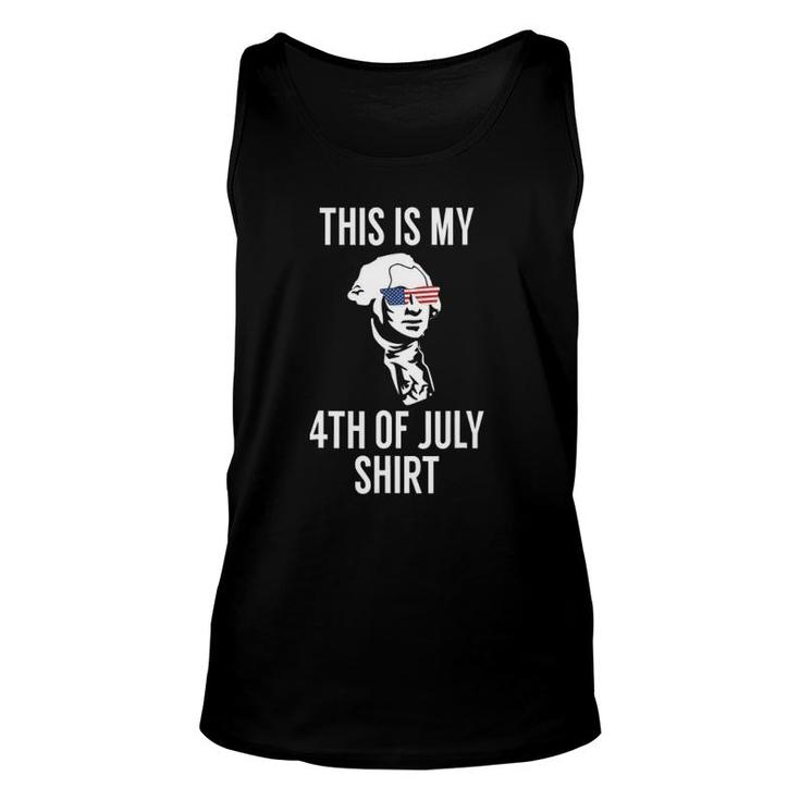 This Is My 4Th Of July  - Funny American Unisex Tank Top