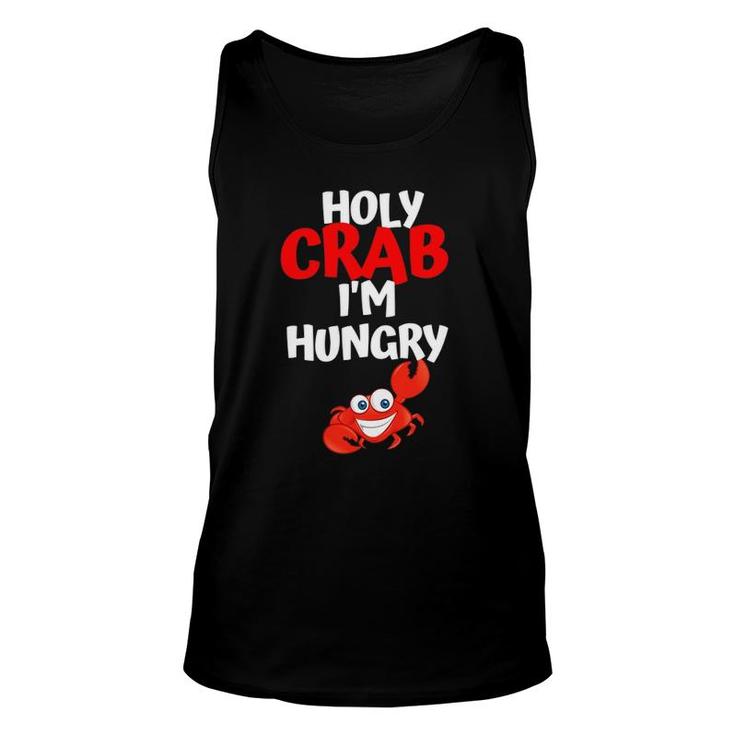 This Is My Crab Eating Tee Holy Crab Fest Seafood Pun Unisex Tank Top