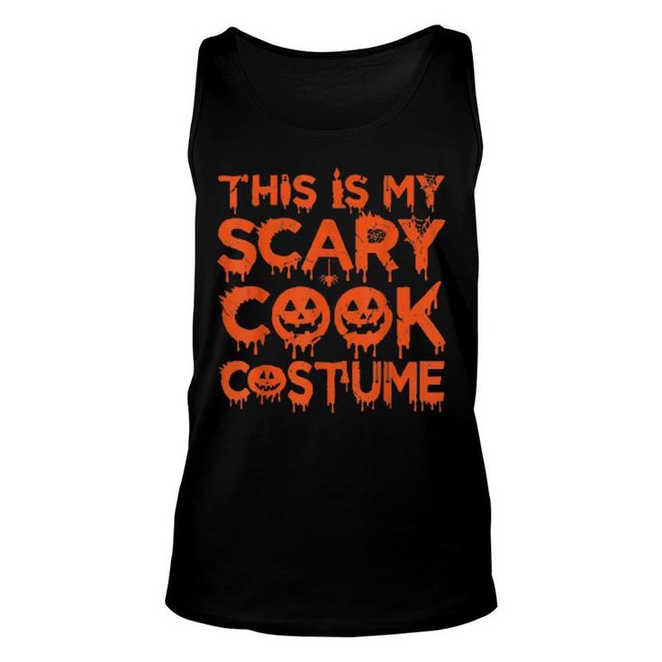 This Is My Scary Cook Costume  Unisex Tank Top