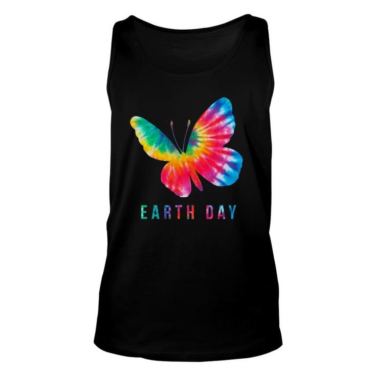 Tie Dye Butterfly Lover Earth Day 2021 Costume Environmental Tank Top