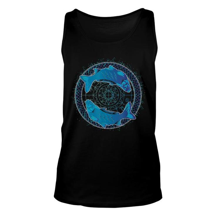 Tierkreiszeichen Fische Wasserzeichen Horoskop Sternzeichen Tank Top