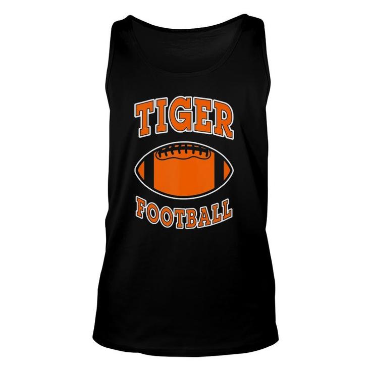 Tiger Football America's National Pastime Unisex Tank Top