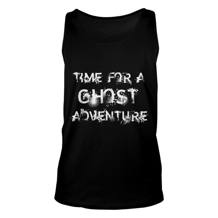 Time For A Ghost Adventure Unisex Tank Top