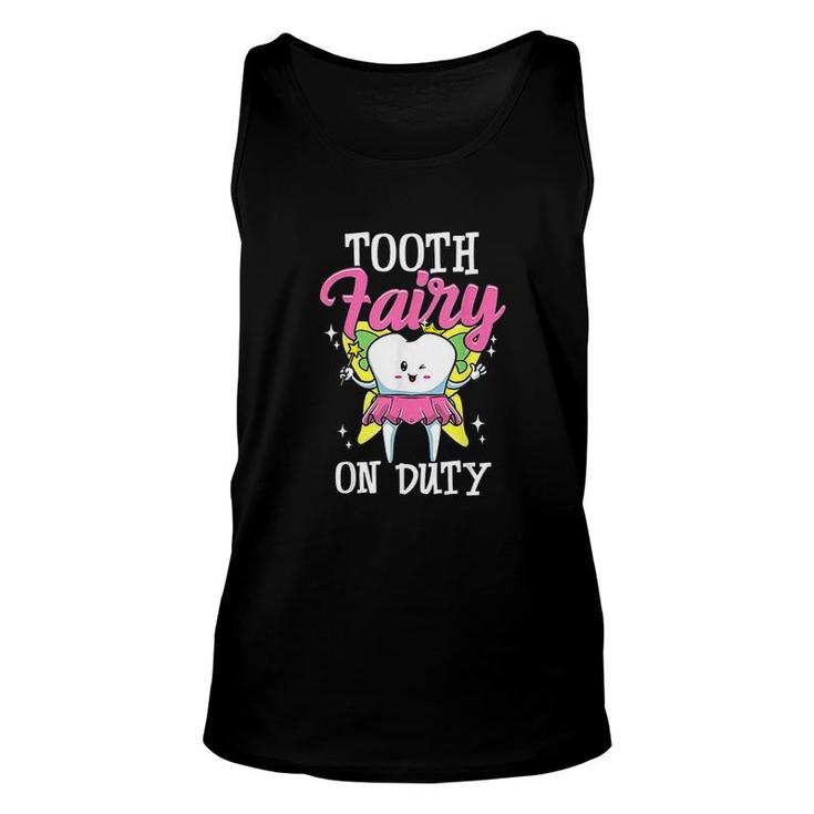 Tooth Fairy Design For Dental Assistant Unisex Tank Top