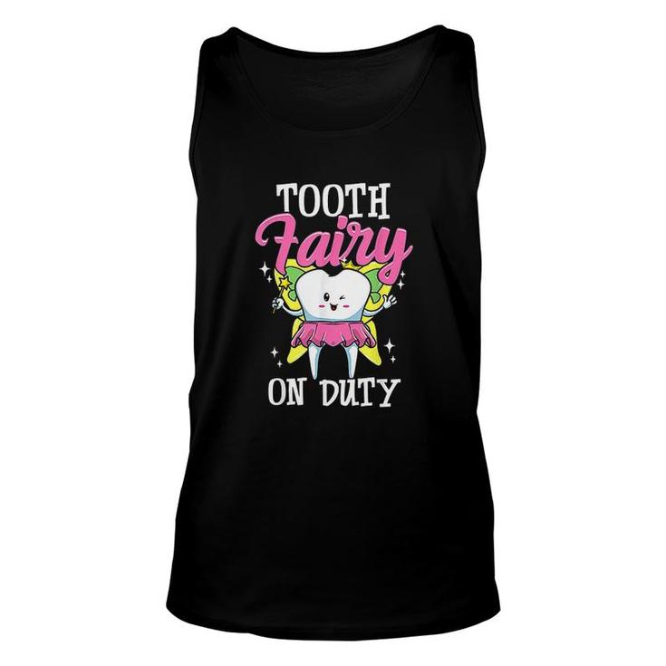 Tooth Fairy Design For Dental Assistant Unisex Tank Top