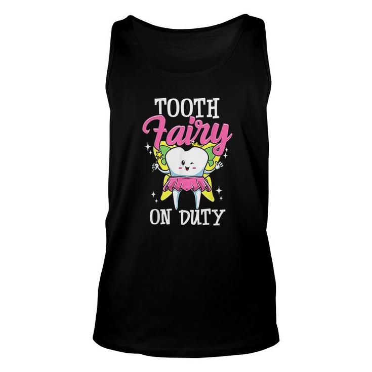Tooth Fairy For Dental Assistant Dental Hygienist Unisex Tank Top