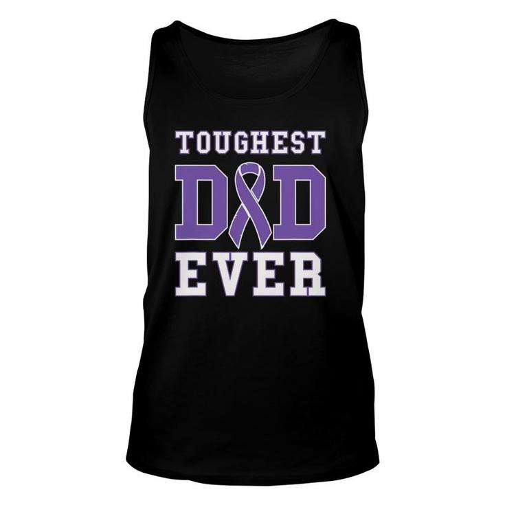Toughest Dad Ever - Hodgkin Lymphoma Father's Day Gift Unisex Tank Top