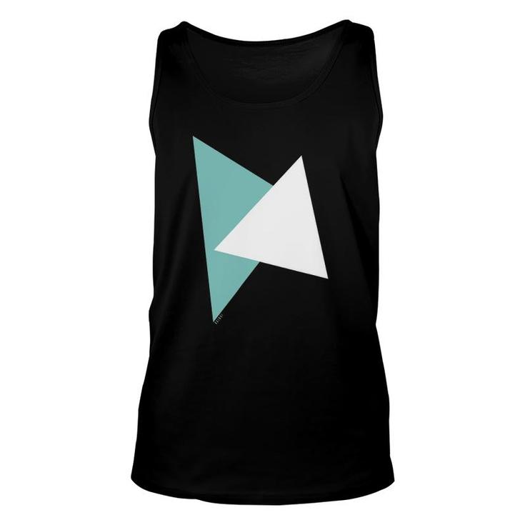 Triangle Pattern Abstract Geometry Shapes Hipster Unisex Tank Top
