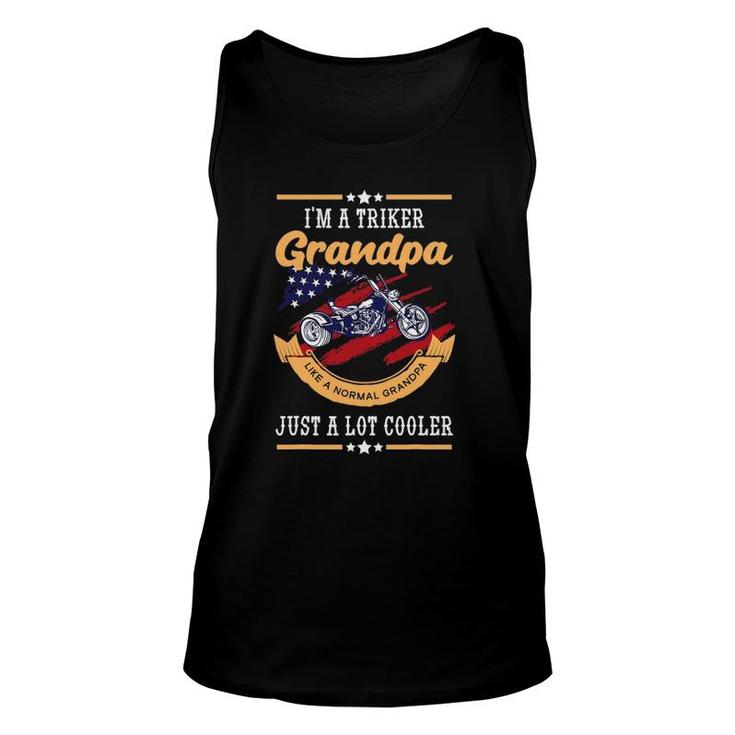 Mens Triker Grandpa Normal Grandfather Lot Cooler Trike Granddad Tank Top