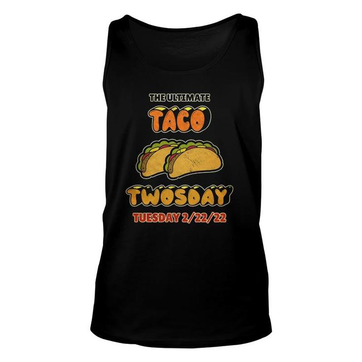 Twosday 2022 The Ultimate Taco Twosday Tuesday 22222 Ver2 Tank Top