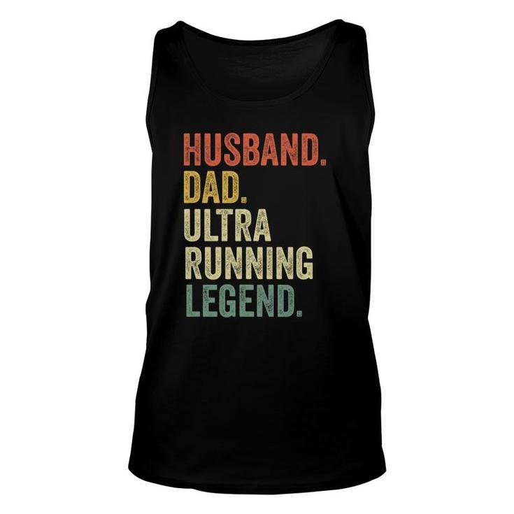 Mens Ultra Runner Men Husband Dad Vintage Trail Running Tank Top