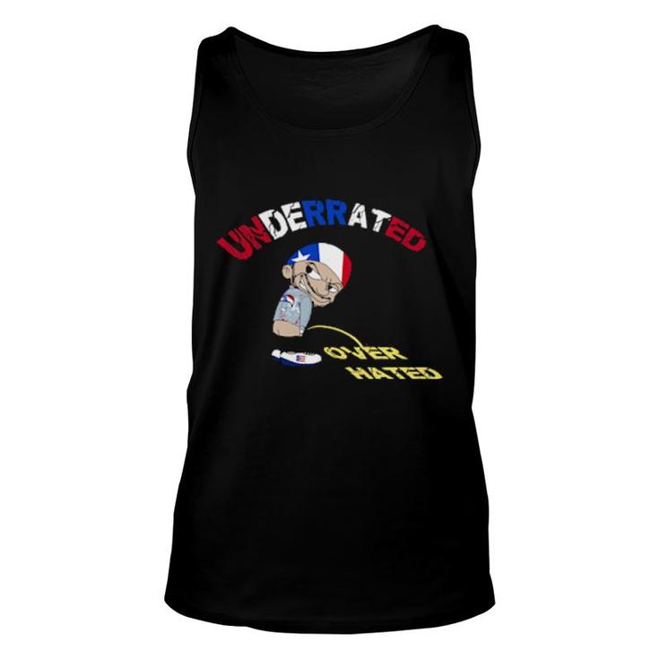 Underrated Over Hated   Unisex Tank Top