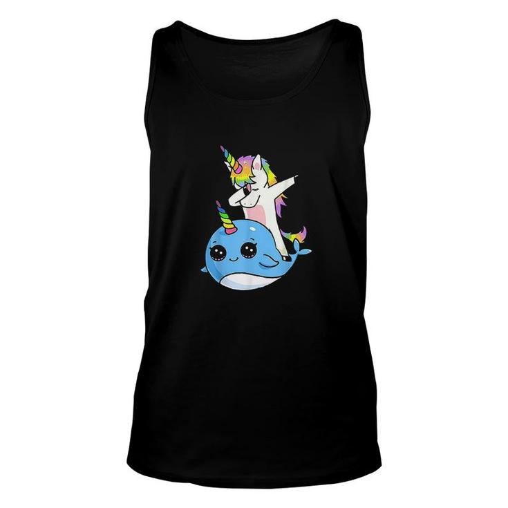 Unicorn And Narwhal Best Friends Unisex Tank Top