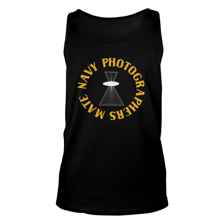 United States Of America Navy Photographer's Mate Insignia Unisex Tank Top