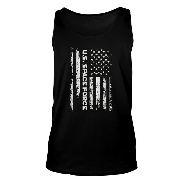 Us Space Force American Flag New Unisex Tank Top