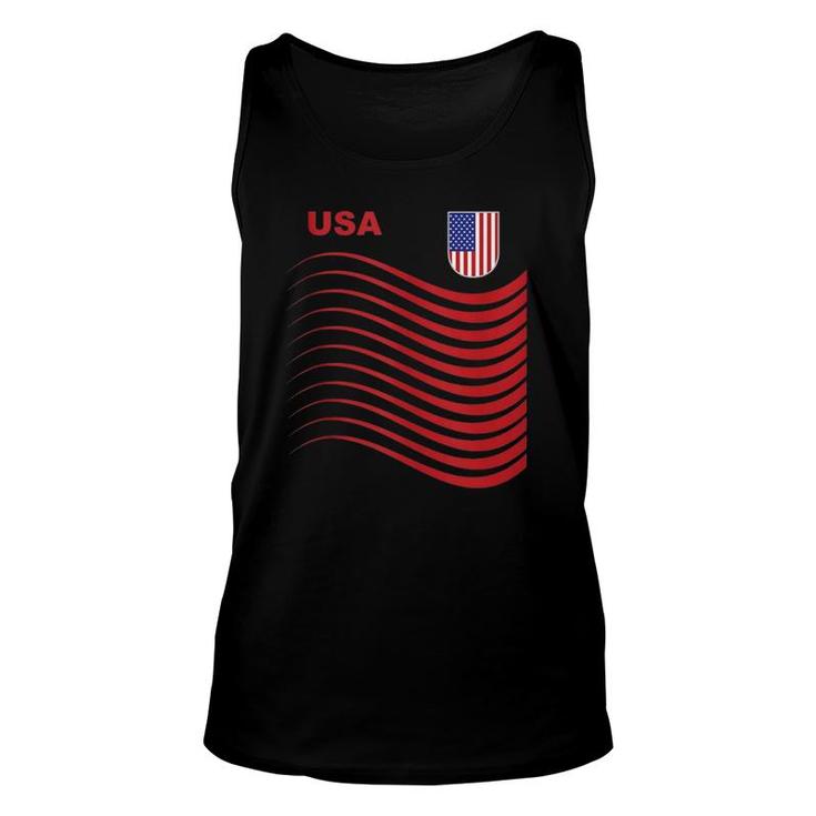 Usa Basketball Jersey United States Basketball Gift  Unisex Tank Top