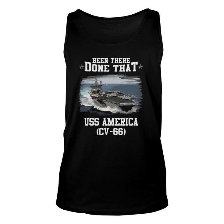 Uss America Cv-66 Veterans Day Father Day Gift Unisex Tank Top