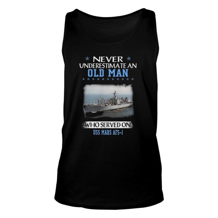 Uss Mars Afs 1 Veterans Day Father Day Unisex Tank Top