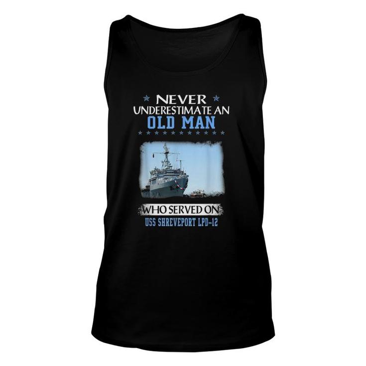 Uss Shreveport Lpd-12 Veterans Day Father Day Unisex Tank Top