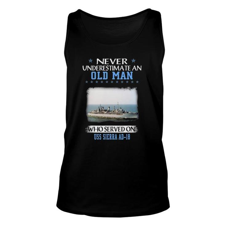 Uss Sierra Ad-18 Veterans Day Father Day Unisex Tank Top