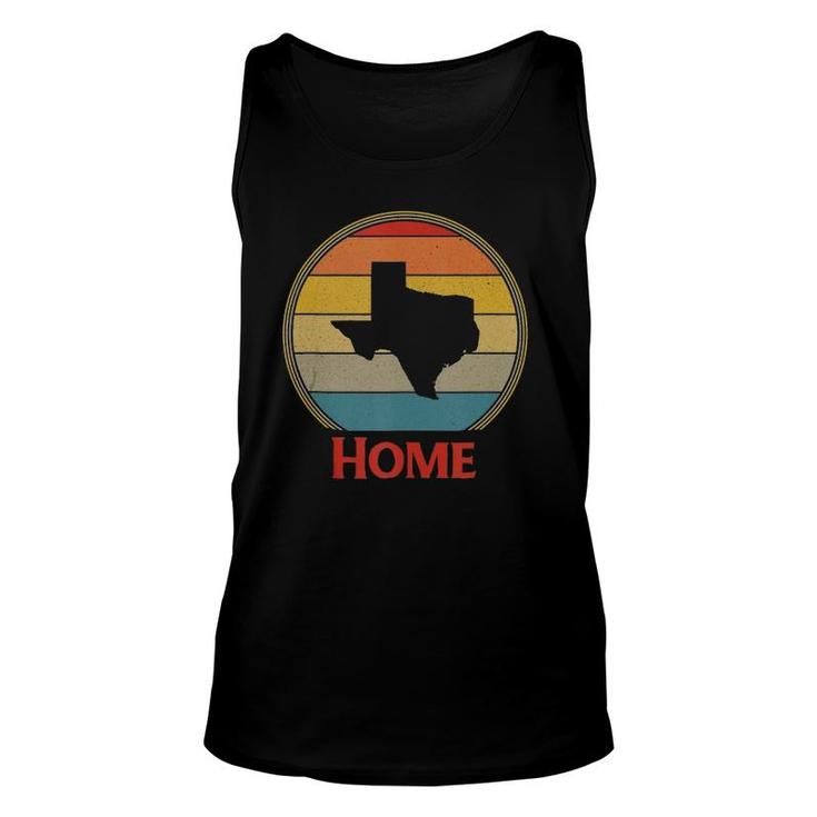 Vintage Texas Home Native Mens Womens Gift Tank Top Unisex Tank Top