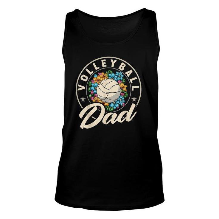 Mens Volleyball Dad For Beach Sports Player And Volleyball Dad Tank Top
