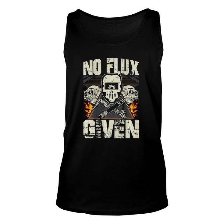 Welding No Flux Given Design On Back Of Clothing Unisex Tank Top