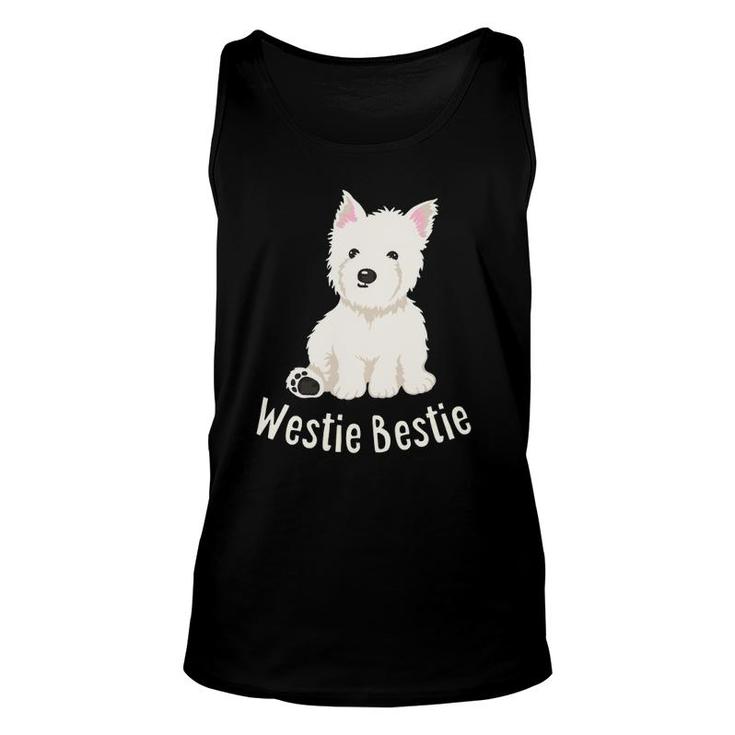 Westie Bestie West Highland White Terrier Unisex Tank Top