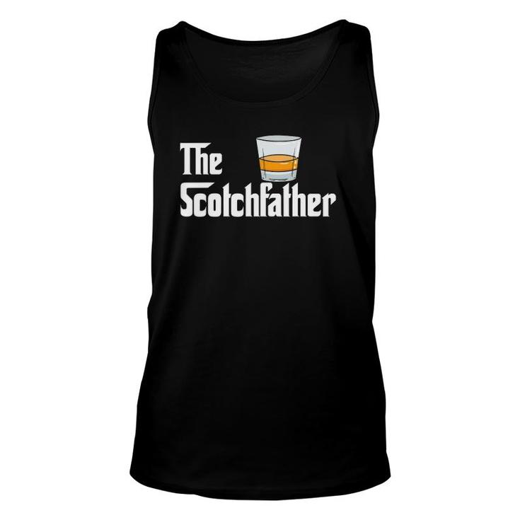 Whiskey Whisky Scotchfather Father Dad Alkohol Drinking Tank Top