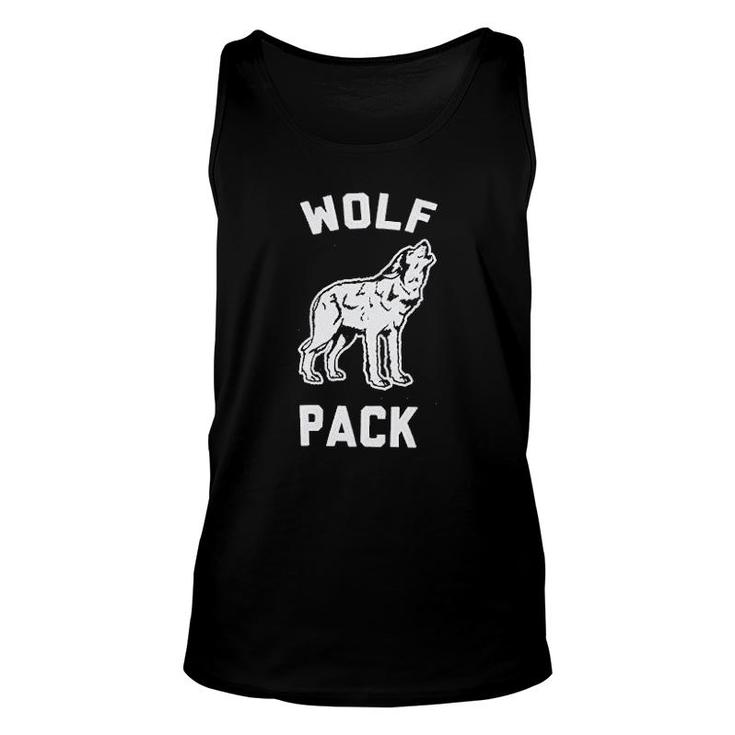 Wolf Pack Bachelor Party Unisex Tank Top