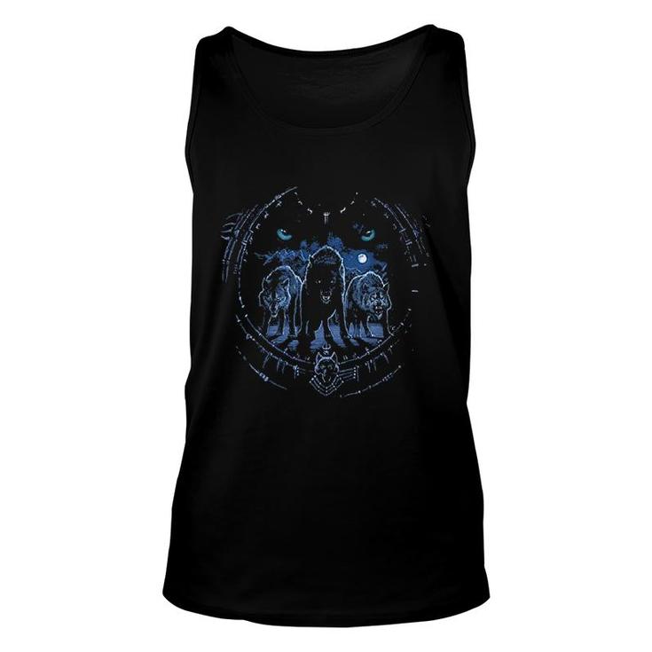 Wolf Pack Spirit Animal Claws And Fangs Wild Animals Unisex Tank Top