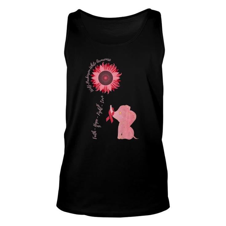 Wolf-Parkinson-White Awareness Wpw Syndrome Related Sunflowe Premium Tank Top