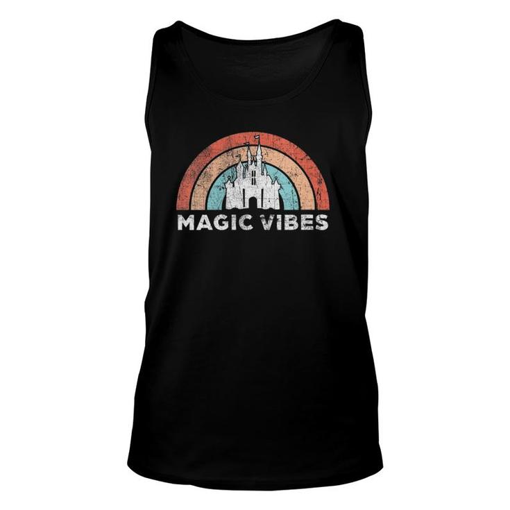Womens Magic Vibes Cute Matching Vacation Tops  Unisex Tank Top