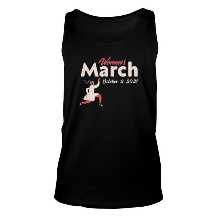 Women’S March October 2 2021 Reproductive Rights  Unisex Tank Top